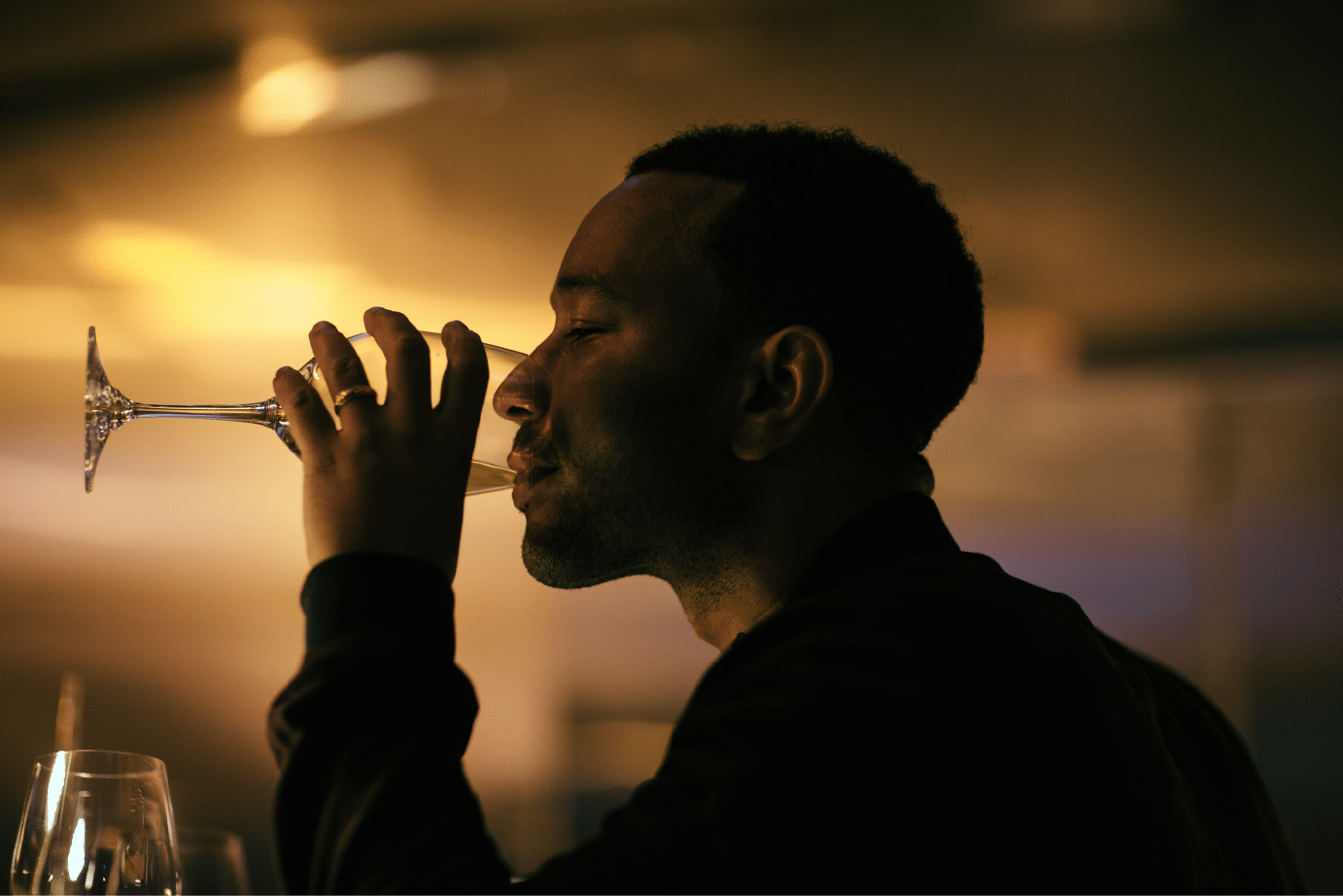 John Legend Tasting LVE Wine